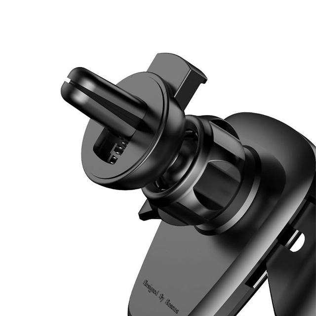 Baseus gravitational car phone holder Black