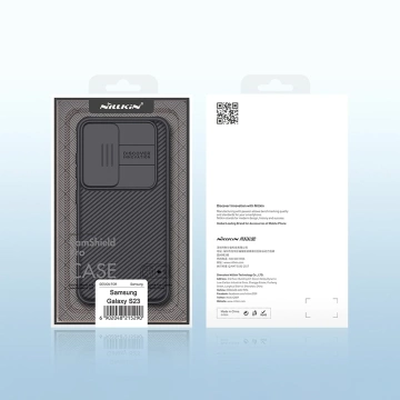 Etui Nillkin CamShield Pro Case etui do Samsung Galaxy S23+ pokrowiec z osłoną na aparat niebieskie