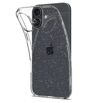 iPhone 16 Case Spigen Liquid Crystal Protective Phone Case Glitter Crystal