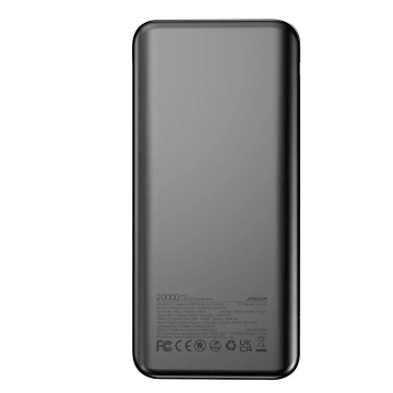 Joyroom JR-L015 20000mAh 22.5W Powerbank з кабелями USB-C Lightning - чорний