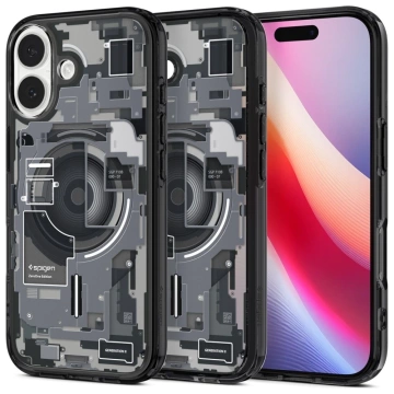Etui Ochronne do iPhone 17 Spigen Ultra Hybrid Mag MagSafe Zero One Czarny