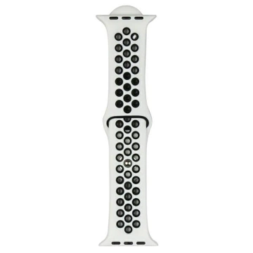Beline Sport Silikon Smartwatch Armband für Apple Watch 42/44/45/49mm weiß/schwarz weiß/schwarz