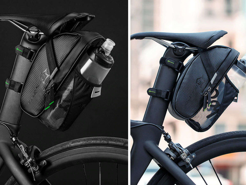 Taška na bicykel na fľašu s vodou / náradie RockBros C7-1 Black
