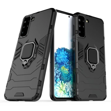 Чохол Ring Armor tough hybrid with magnetic cover для Samsung Galaxy S22 (S22 Plus) чорний
