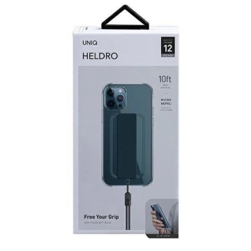 UNIQ case Heldro iPhone 12 Pro Max 6.7" transparent/clear Antimicrobial
