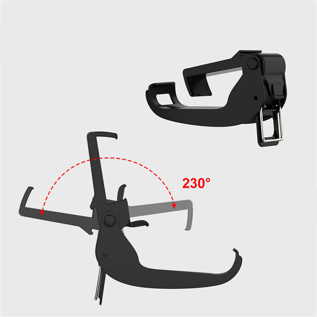Handyhalterung für 6,8 Zoll Alogy verstellbar faltbar für Gamepad-Controller Schwarz