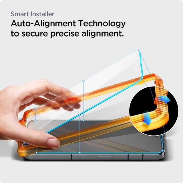 Spigen Alm Glas.tR 2er-Pack gehärtetes Glas für Nothing Phone 2 Clear