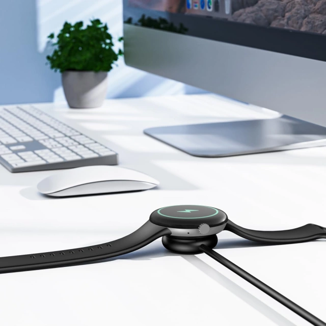 Smartwatch charger charging cable for Google Pixel Watch 3 (41mm, 45mm) / 2 / Fitbit Ace LTE, USB