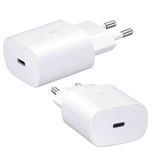 Nabíječka pro Samsung EP-TA800EWE Fast Charge USB-C Typ C 25W Bílá