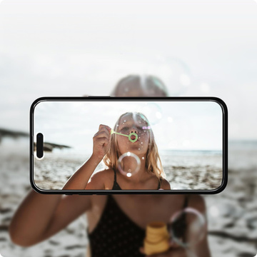 Tvrzené sklo Spigen Alm Glass FC 2-Pack pro Apple iPhone 15 Black