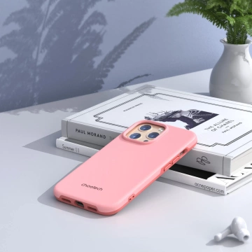 Choetech MFM Anti-drop case Made For MagSafe для iPhone 13 Pro Max рожевий (PC0114-MFM-PK)