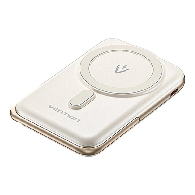 Magnetische Powerbank Vention FHNW0 20W, 10000 mAh (weiß)