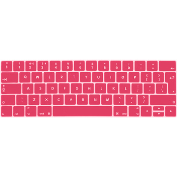 Захисний чохол накладка-клавіатура Alogy для Apple Macbook Pro 13 / Pro 15 Pink