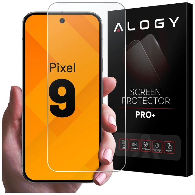 Gehärtetes Glas für Pixel 9 Displayschutzfolie 9H Alogy Heavy Pro™️