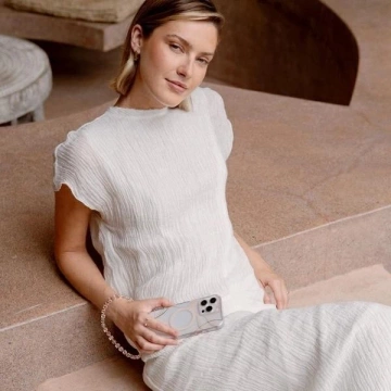 Etui do iPhone 16 Pro Max UNIQ Verdure MagSafe Kwiaty