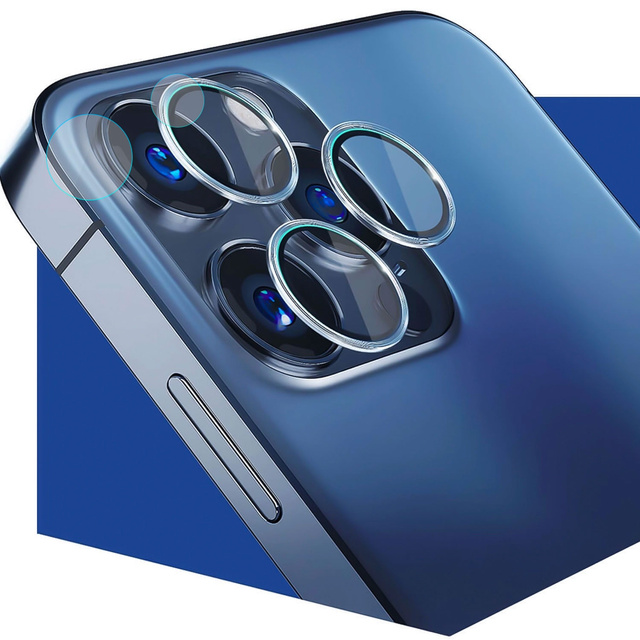 Hybridní sklo na čočku telefonu 3mk Lens Protection set pro Xiaomi Redmi Note 12 Pro/ 12 Pro Plus (4ks)