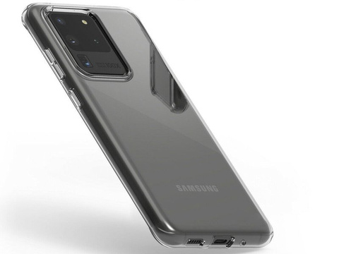 Силіконовий чохол накладка Alogy для Samsung Galaxy S20 Ultra прозорий