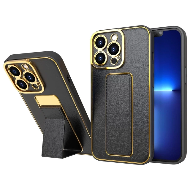 Nový kryt Kickstand Case pre Samsung Galaxy A13 5G so stojanom čierny