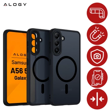 Puzdro pre Apple iPhone 16 Pro Max Alogy Anti-Shock Hybrid Case pre MagSafe Transparent