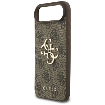 Etui Guess Hardcase 4G Big Metal Logo do iPhone 17 Air, brązowe