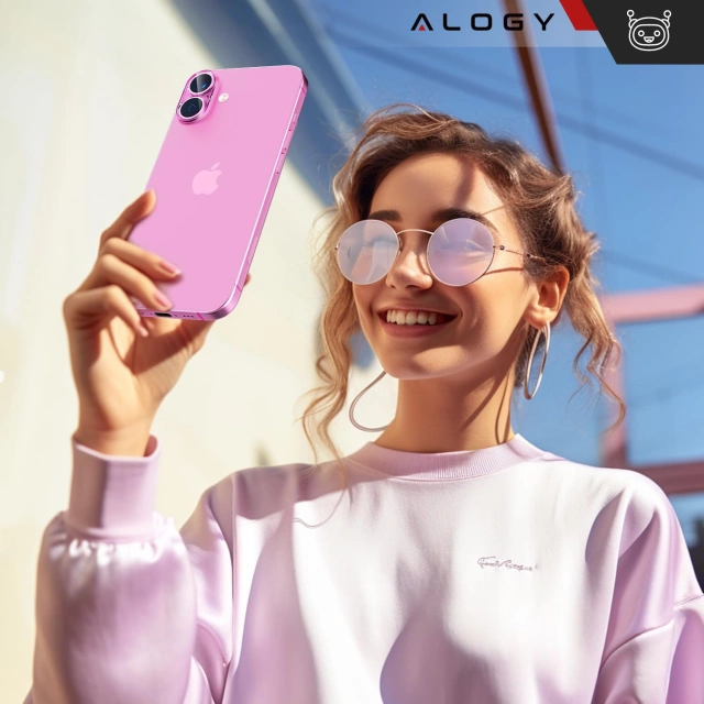 2x sklo objektivu fotoaparátu pro Apple iPhone 16 / 16 Plus Alogy Lens Protector Pro Transparent