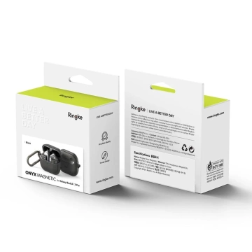 Одяг Ringke Onyx Magnetic Magsafe для Samsung Galaxy Buds 3/3 Pro Black