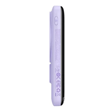 Power Bank Baseus Magnetic 10000mAh 20W (fialová)
