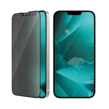 Skło PanzerGlass Ultra-Wide Fit pre iPhone 14 Plus / 13 Pro Max 6,7" Ochrana súkromia Antibakteriálne Jednoduché zarovnanie Zahrnuté P2785
