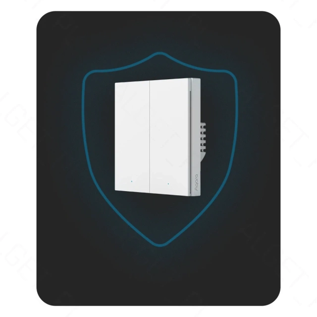 Aqara Wall Switch H1 EU Without N 2 buttons