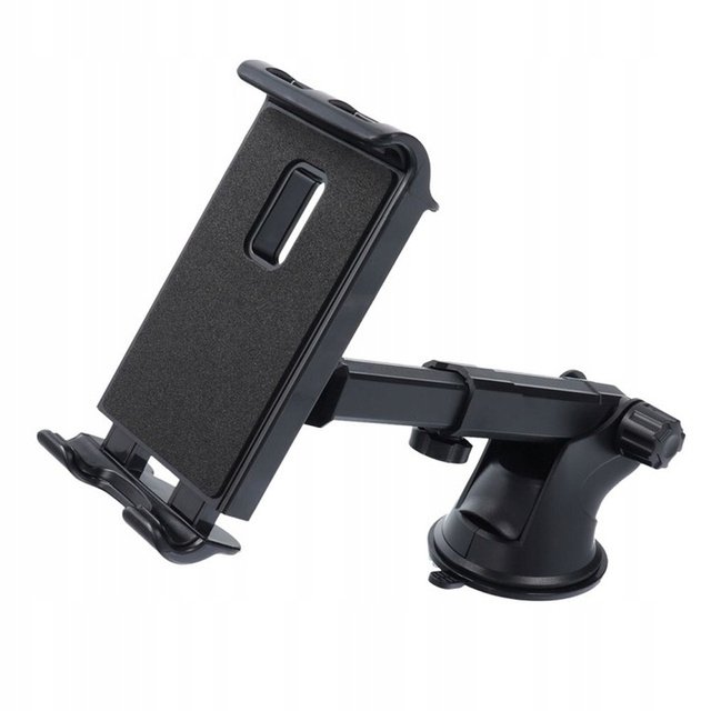 Alogy Universal Car Holder for Windshield, Dashboard for Phone, Tablet 11" Black Car Charger