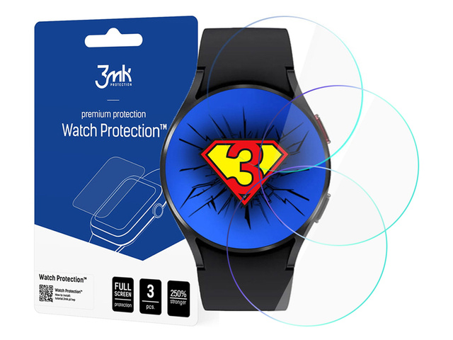 Screen protector x3 3mk Watch Protection for Samsung Galaxy Watch 4 44mm