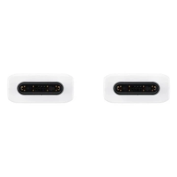 Samsung EP-DA705BW USB-C - USB-C bílý/bílý kabel