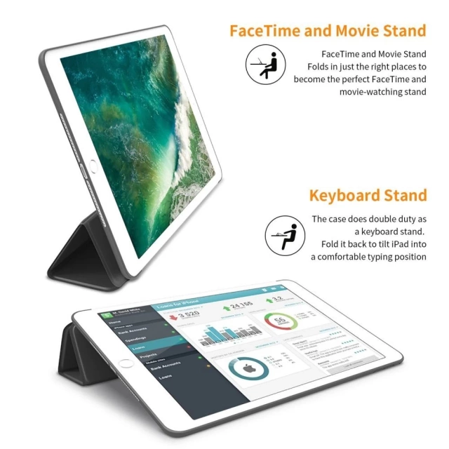 Tech-protect smartcase ipad air 2 чорний