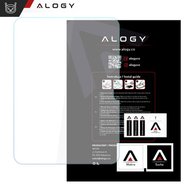 Tvrzené sklo pro Apple iPad 10.9 10 Gen 2022 (A2696/A2757/A2777) Alogy Screen Protector Pro 9H Hole Screen Protector