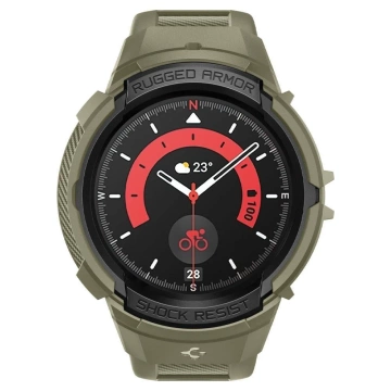 Pasek Spigen Rugged Armor "Pro" до Galaxy 5 Pro (45 мм) Vintage Khaki