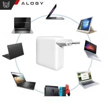 Alogy HUB Splitter Adapter for Laptop Computer USB-C to 3x USB-A 2.0 1x USB-A 3.0 Gray