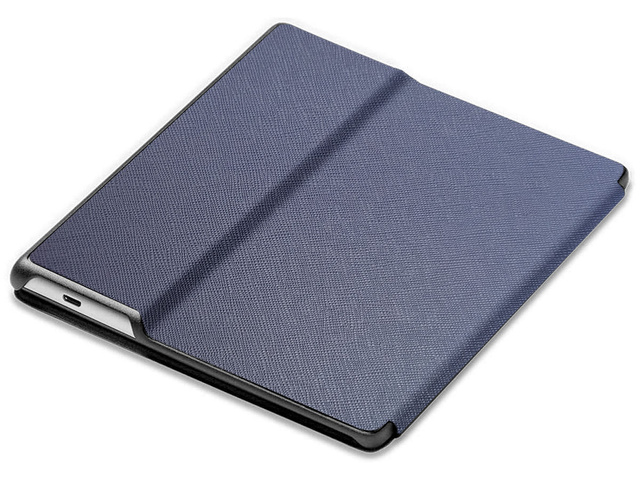Alogy Slim Leather Smart Case pro Kindle Oasis 2/3 tmavě modrá