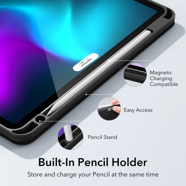 ESR odrazená ceruzka IPAD PRO 11 2021 / 2022 ČIERNA