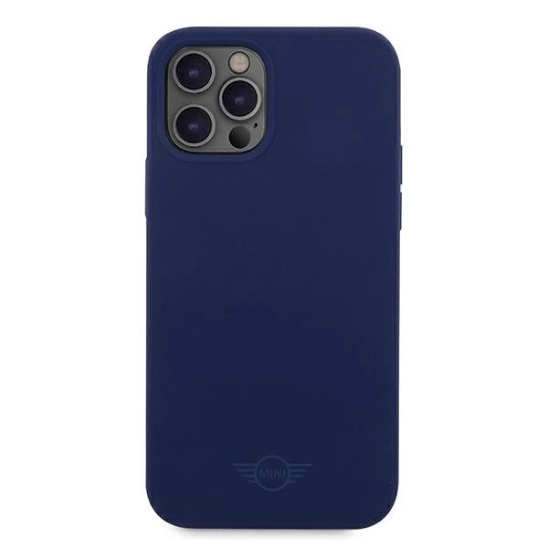 Silicone Tone On Tone hardcase phone case for iPhone 12 Pro Max navy blue/navy