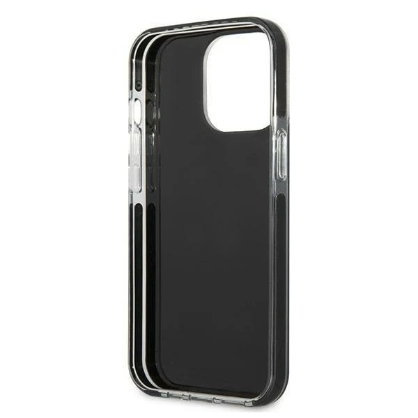 Ochranné pouzdro na telefon Karl Lagerfeld KLHCP13LTPE2TK pro Apple iPhone 13 Pro / 13 6,1" hardcase black/black Karl