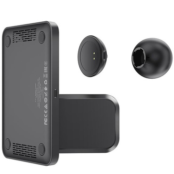HOCO CW33 3in1 15W Induktionsladegerät für iPhone / Airpods / Watch Black