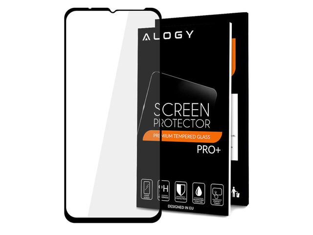 Скло Alogy Full Glue case friendly для Samsung Galaxy A12 2020/2021 Black