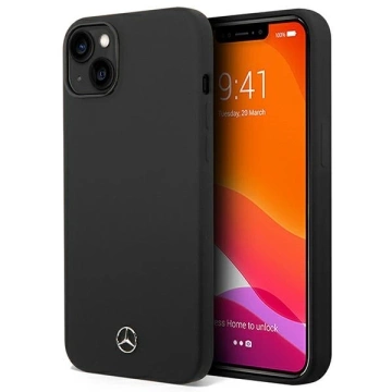 Чохол Etui Mercedes MEHMP14MSILBK для iPhone 14 Plus 6,7" Silicone Line Magsafe
