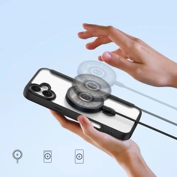 Etui do iPhone 16 Dux Ducis Skin X Pro MagSafe Fioletowe