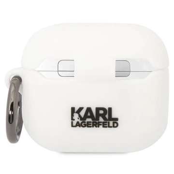 Захисний чохол для навушників Karl Lagerfeld для AirPods 3 чохол білий/білий Силікон Karl