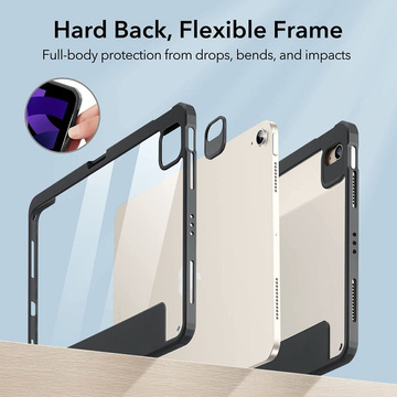 Etui ESR Rebound Hybrid Pro für Apple iPad Air 4 2020 / 5 2022 / Pro 11 2020 / 2021 Mattgrün