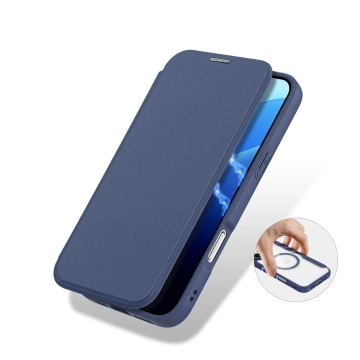 Чохол MagSafe для iPhone 16 Pro Max Dux Ducis Skin X Pro, синій