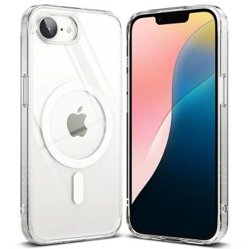 Puzdro Ringke Fusion Magnetic MagSafe pre iPhone 16e, číre