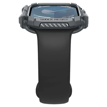 Apple Watch 10 Hülle (46 mm) Dunkelgrau Spigen Rugged Armor