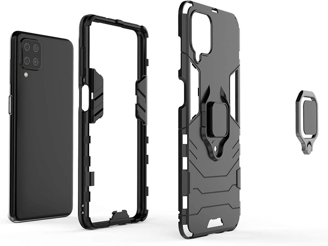 Etui Alogy Stand Ring Armor для Samsung Galaxy A42 5G чорний